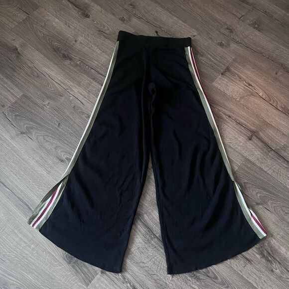 Mango side stripe comfy pants size Medium - Picture 1 of 5